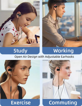 TOPAUX USB-C Open-Ear Headphones broad compatibility with devices