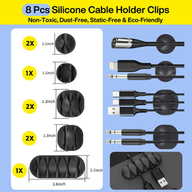 Topavatop cable sleeve cover protects wires and hides cables