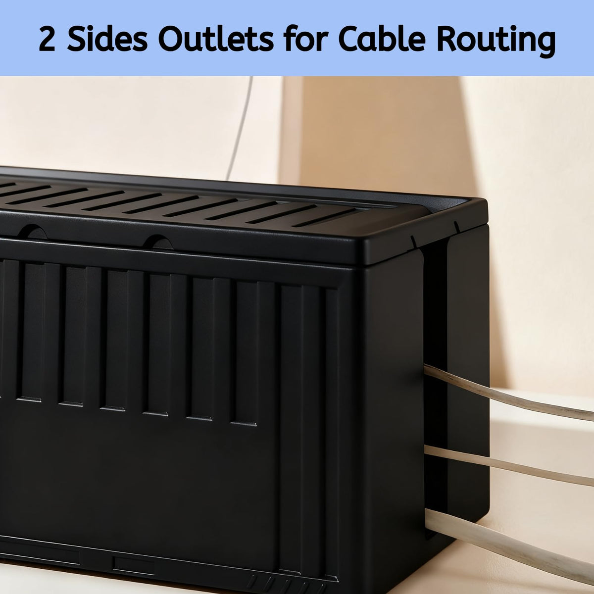 Topavatop-under-desk-office-space-organization keeps cables tucked away and airflow clear.