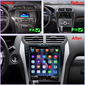 TopDisplay 12.1-inch touchscreen display delivering crisp, responsive navigation and media.