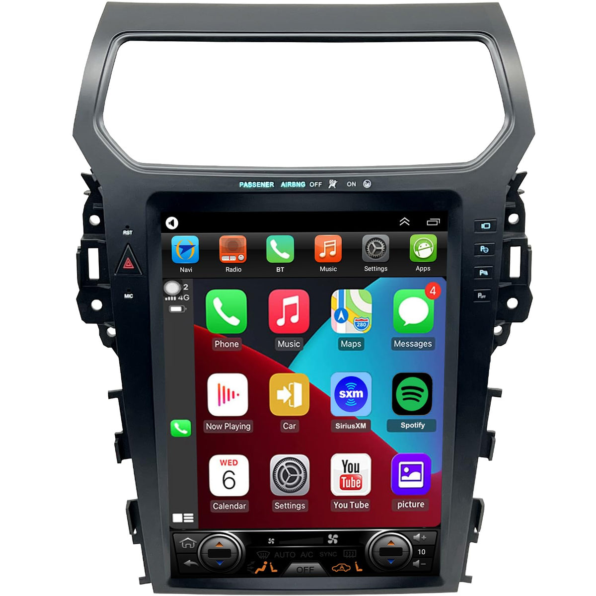 TopDisplay Ford Explorer radio upgrade package for seamless plug-and-play installation.