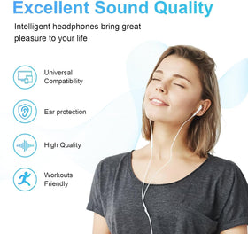 Toperson USB-C headphones 2-pack for extra convenience