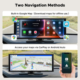 Topexplore 1080P DVR backup camera captures driving footage for safety.