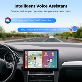Topexplore wireless setup allows hands-free control with Siri or Google Assistant.