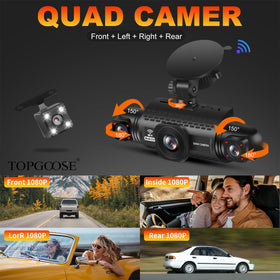 TopGoose left camera adds side coverage to avoid blind spots