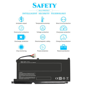 TOPKAIYUEN PG03XL battery side profile highlights slim form factor
