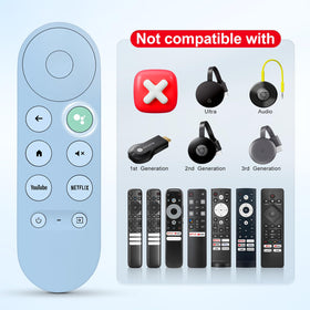 Pairing setup on TOPKIND remote for quick syncing with Google TV.