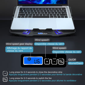 TopMate C5 hinged anti-slip flap detail keeping laptops secure and stable