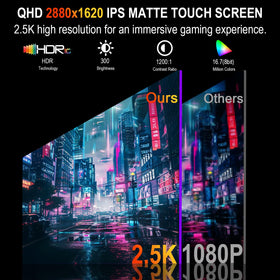 Topmonitor 100Hz display delivering smooth motion and crisp IPS clarity.