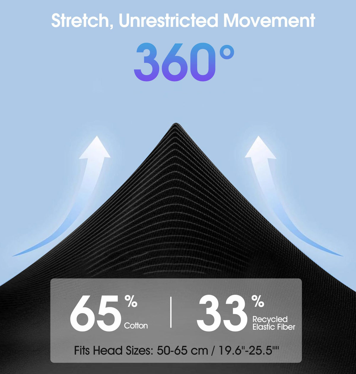 TOPOINT breathable quick-dry fabric keeps you dry during workouts
