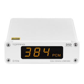 TOPPING D10s XMOS XU208 chip detail highlighting USB interface