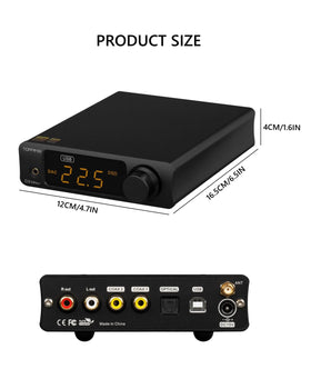 DX3Pro+ DAC section focuses on ES9038Q2M accuracy for detailed playback.