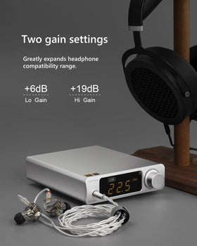 TOPPING DX3Pro+ wireless Bluetooth waves illustrating LDAC streaming.