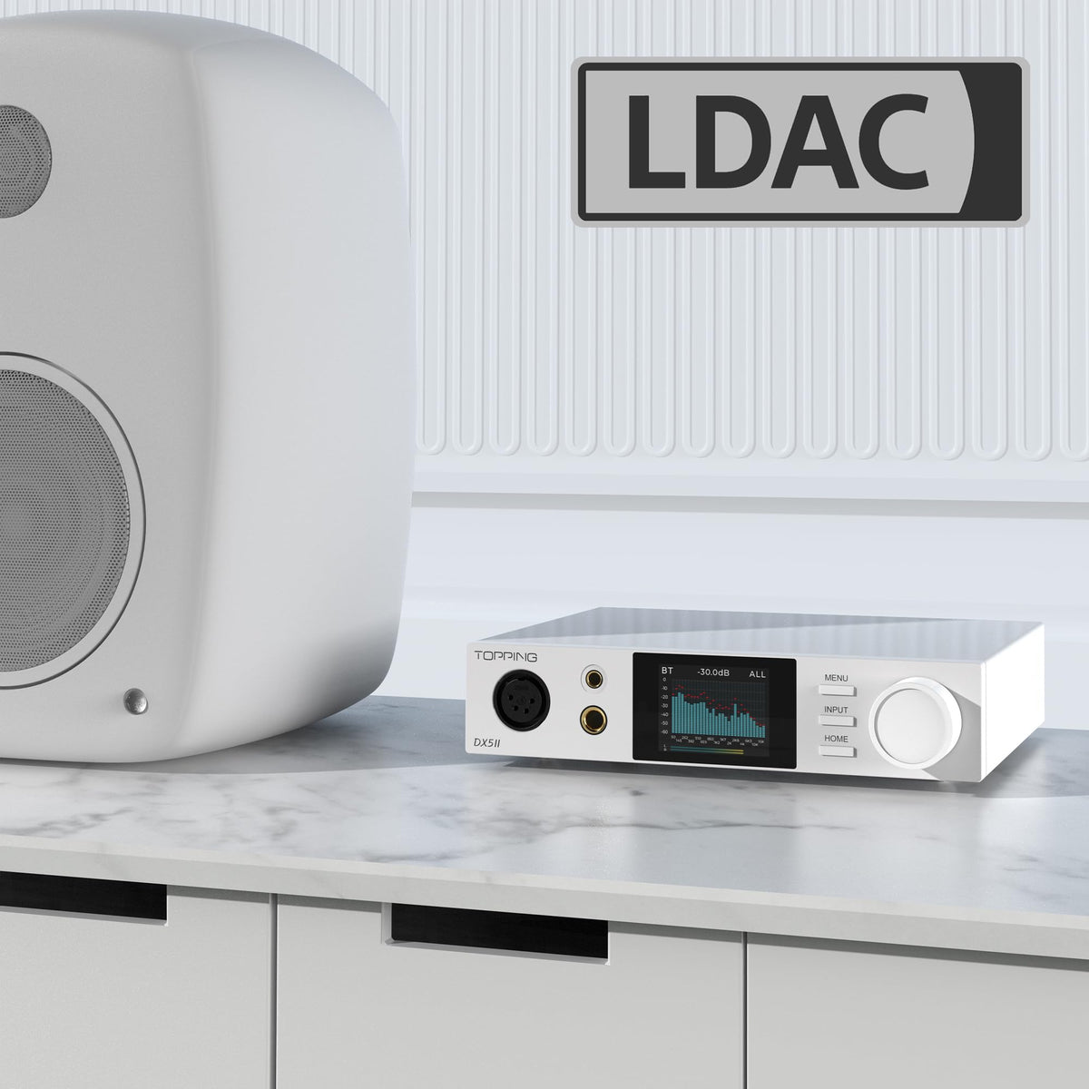 TOPPING DX5 II back ports keep your setup flexible and tidy
