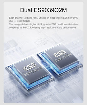 TOPPING DX5 II LDAC-enabled Bluetooth connection for wireless streaming