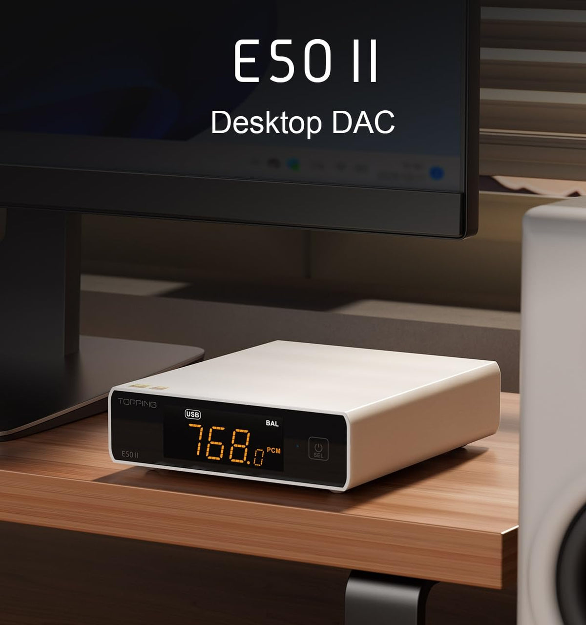 DAC and preamp mode with RCA and TRS outputs for flexible setup.