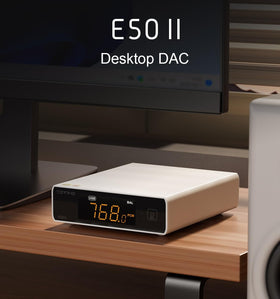 DAC and preamp mode with RCA and TRS outputs for flexible setup.
