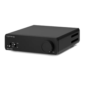 TOPPING Mini300 front view, a compact amp delivering clean, distortion-free power.