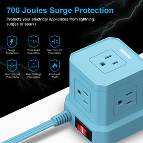 Toprek unit features USB-A ports for charging multiple devices simultaneously.