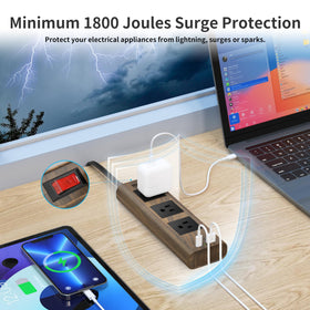 TOPREK USB-C and USB-A ports charge devices efficiently at your workspace