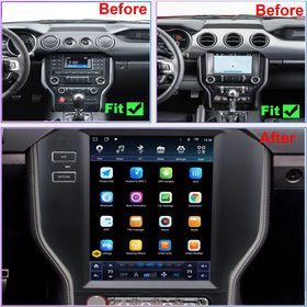 TopDisplay Mustang Android Auto CarPlay integration for seamless smartphone mirroring.