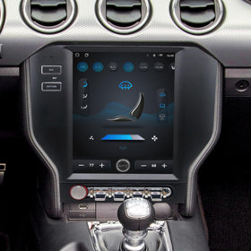 TopDisplay Mustang plug-and-play harness highlighting easy installation.