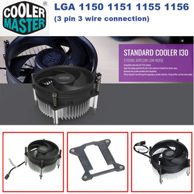 Toptekits Cooler Master i30 retail box and included mounting kit for quick setup