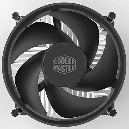Toptekits Cooler Master i30 fan close-up highlighting quiet 92mm blade design and airflow