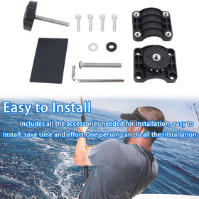 Hardware included and compatibility with third-party brackets demonstrated