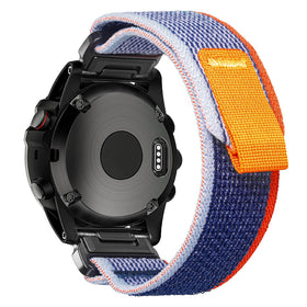 Torbollo Trail Loop nylon band with Garmin compatibility for secure wear.