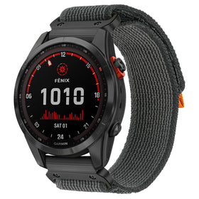 Torbollo Trail Loop strap for Fenix 6X Pro Solar with quick changes