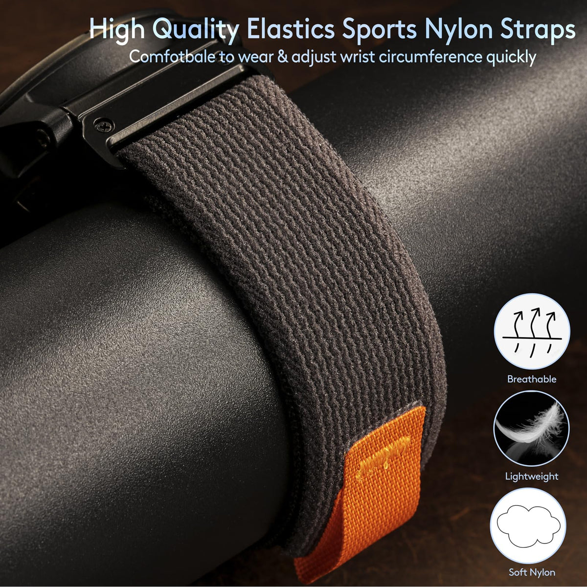 Torbollo Trail Loop strap for Quatix 6 ensures secure outdoor wear