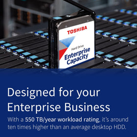 TOSHIBA MG07ACA14TE with SATA 6Gb/s interface enabling fast data transfers