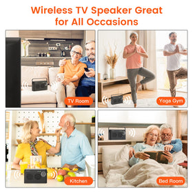 Tosima TV-8000 compact design blends with home entertainment.