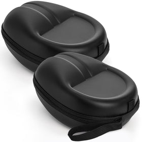 Tosnail 2-pack hard headphone case with durable shell for travel protection.