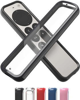 TotalMount Air Rim Case front view protects the Apple TV Remote with slim perimeter.