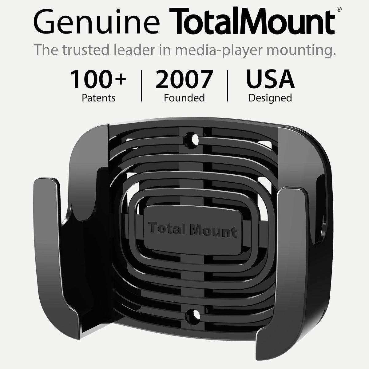 TotalMount trusted USA brand with durable mounting solutions.