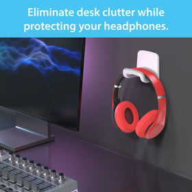TotalMount close-up of soft-silicone cradle protecting headband and preventing scratches benefit