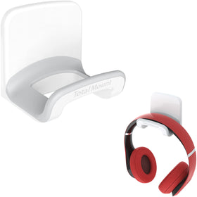 TotalMount front view of hanger showing clean studio-grade white finish and compact design benefit