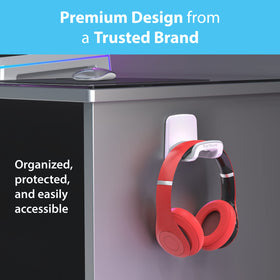 TotalMount side profile on a PC case illustrating stable mounting and tidy cable management benefit