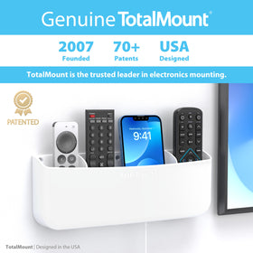 TotalMount includes one holder with adhesive and screws