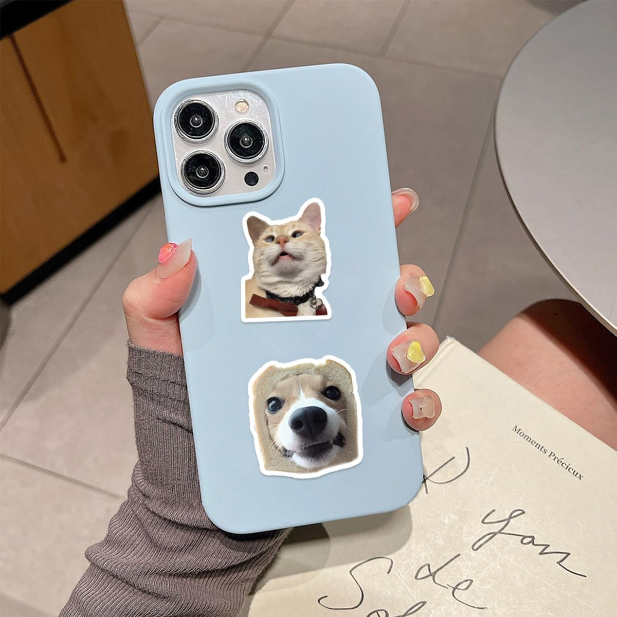TOTEVOL meme sticker collection highlights 150 cat and 150 dog designs for expression.