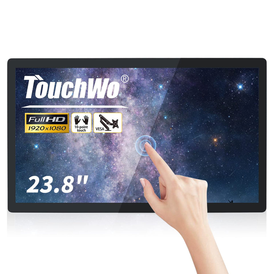 TouchWo 23.8-inch front view with responsive touch for easy navigation.