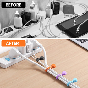 Tounee silicone magnetic ends provide a secure, slip-free wrap.