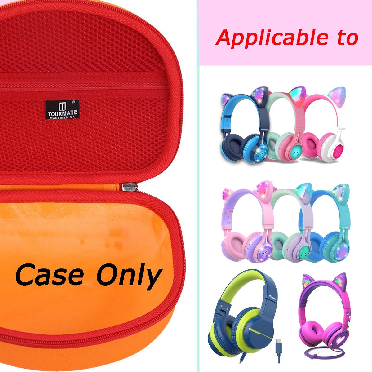 Tourmate case portable design makes travel easy