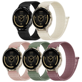 Tovimall 5-pack sport loop nylon band on wrist for comfortable daily wear