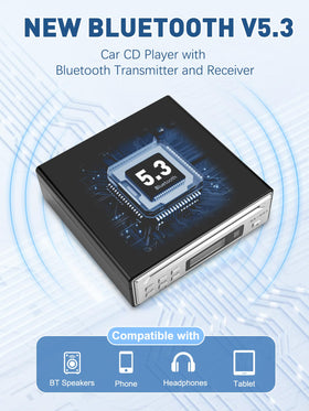 Tovlroy hi-fi CD player USB ripping shows quick WAV transfers to USB drive