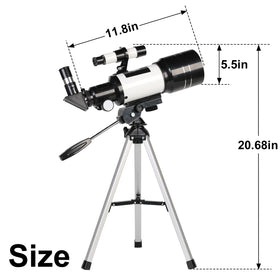 ToyerBee telescope easy-assembly speeds setup for families
