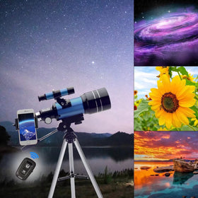 ToyerBee night sky view with wireless remote capture