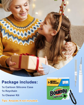 Toyuma AirPods 4 case packaging and components shown